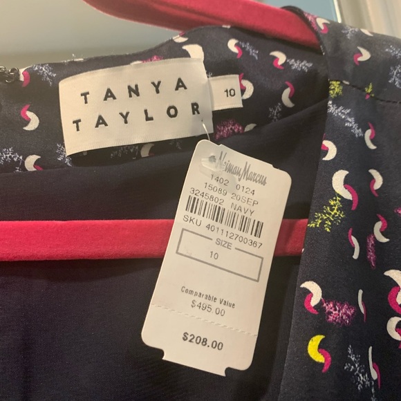 Tanya Taylor Bernadine Faux wrap Short Dress - Picture 4 of 5